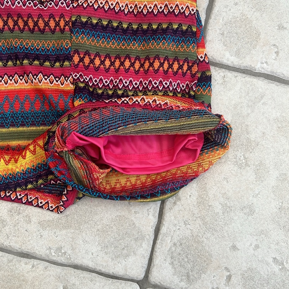 Colorful Patterned Two-Piece Set - Picture 4 of 4
